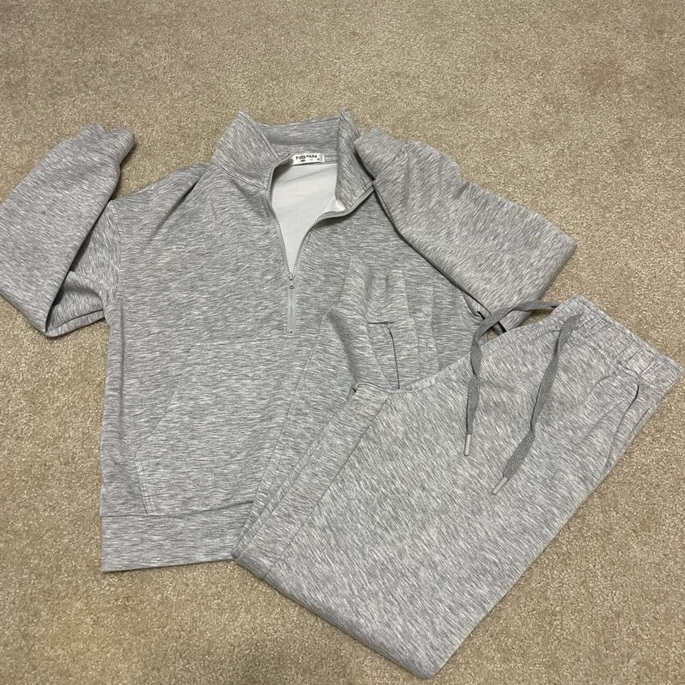 Gray Women's Tracksuit Set